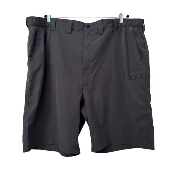 Wrangler Men Shorts Size 46 Gray Outdoor Performance‎ UPF 50 Gorpcore Hiking - Picture 1 of 5
